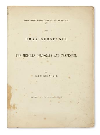 DEAN, JOHN. The Gray Substance of the Medulla Oblongata and Trapezium.  1864